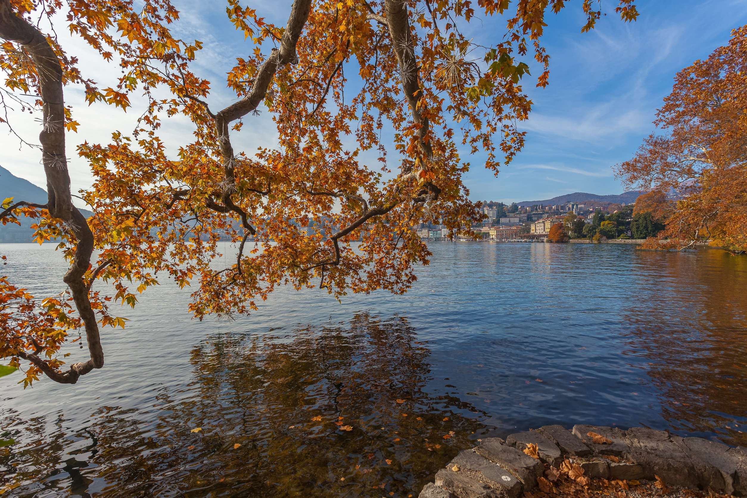 autunno lago garda